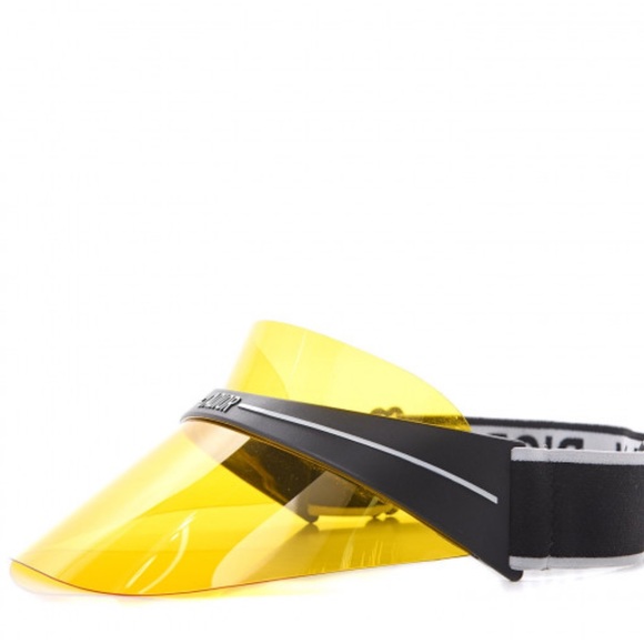 New authentic Dior yellow visors in a box and certificate. - Picture 2 of 5